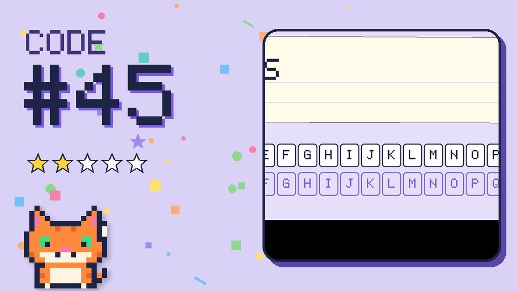 Secret Code 45 card
