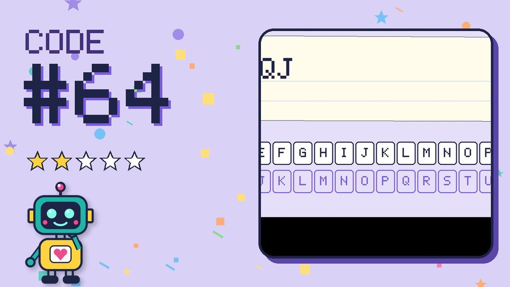 Secret Code 64 card