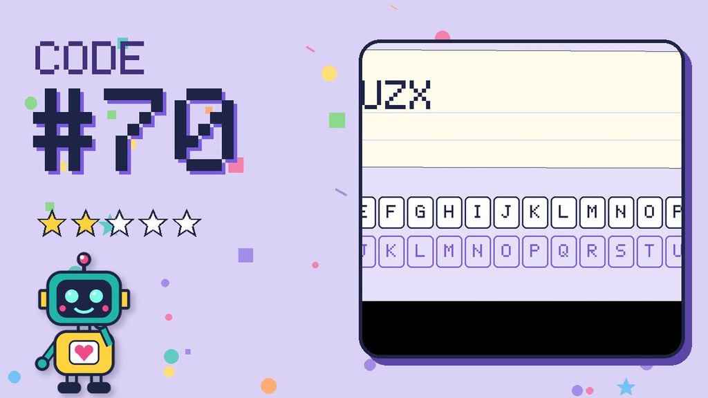 Secret Code 70 card