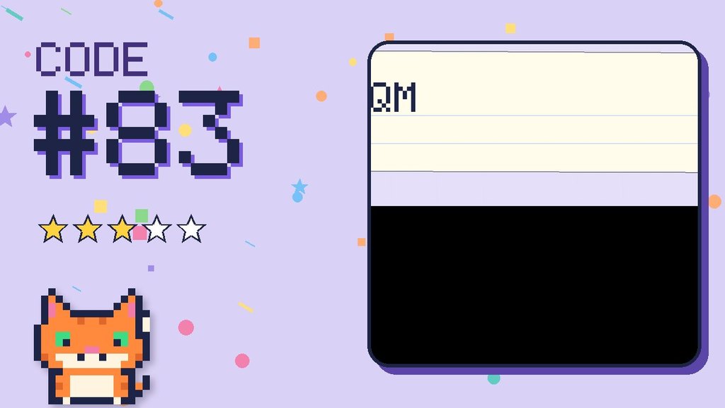 Secret Code 83 card