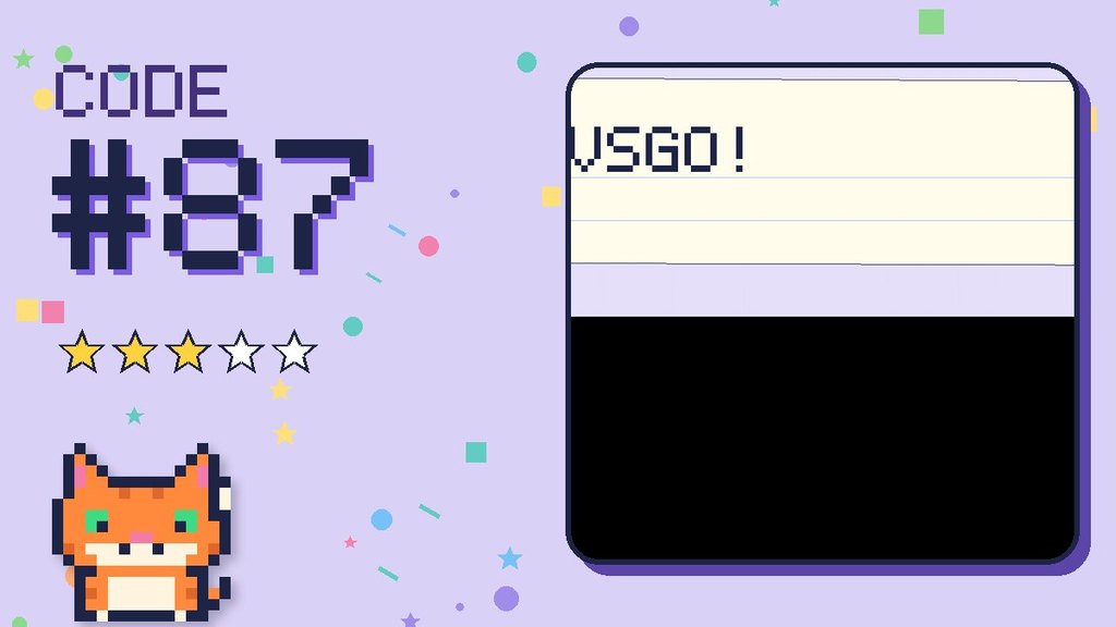 Secret Code 87 card