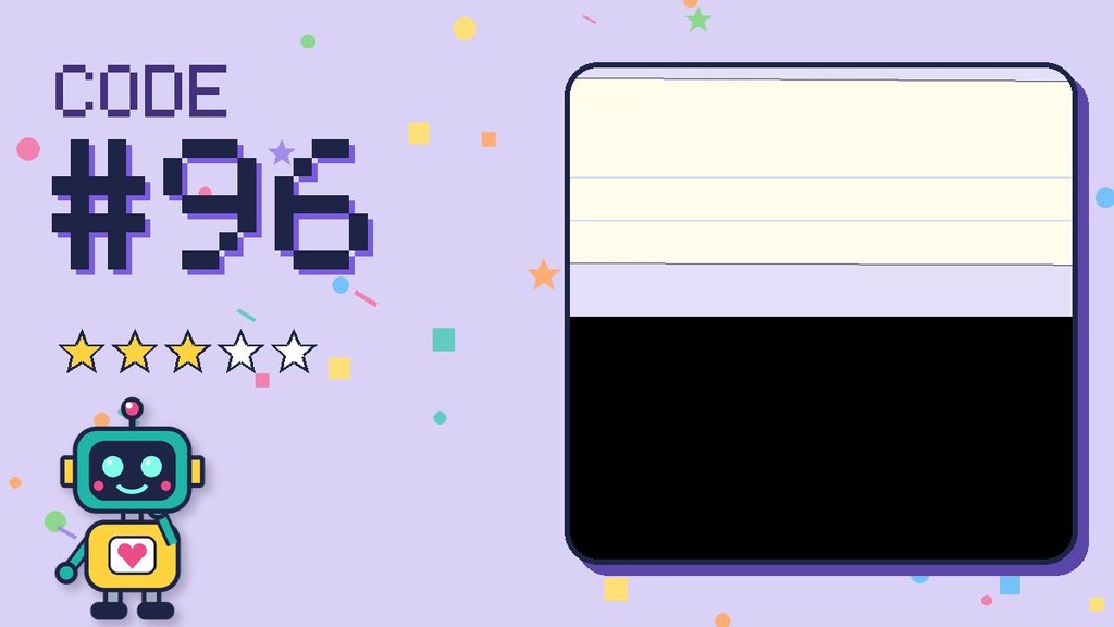 Secret Code 96 card