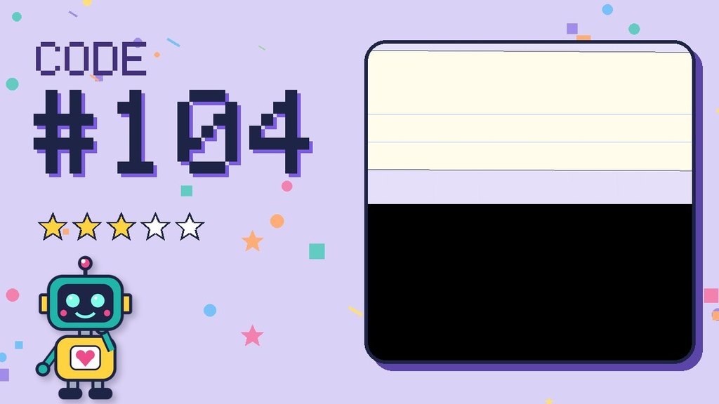 Secret Code 104 card