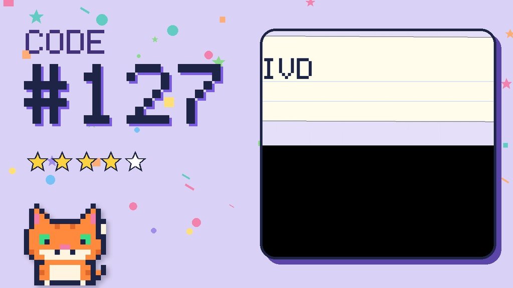 Secret Code 127 card