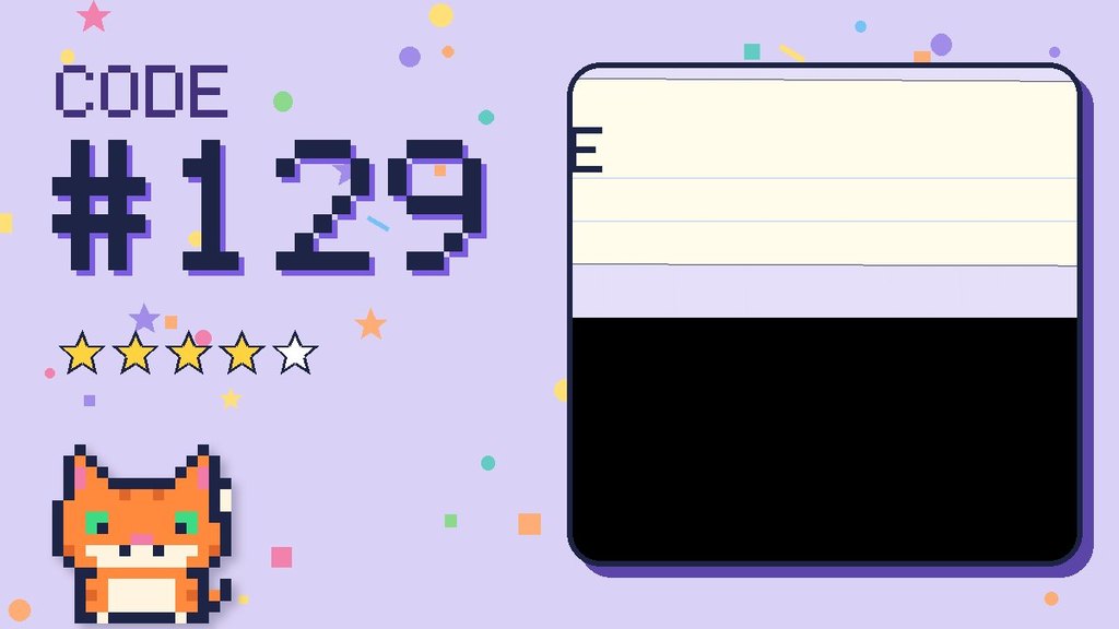Secret Code 129 card