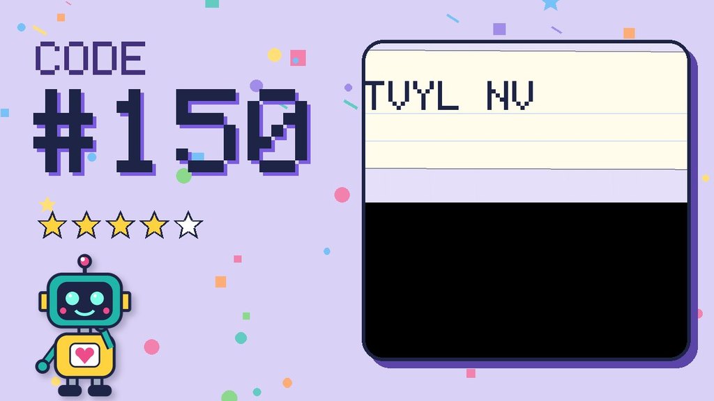 Secret Code 150 card
