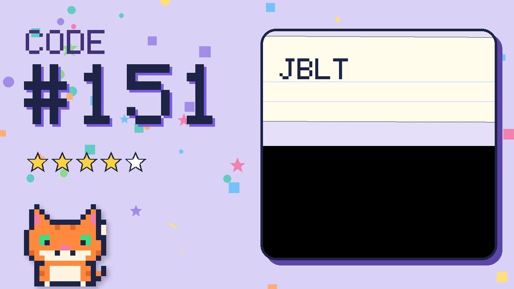 Secret Code #151