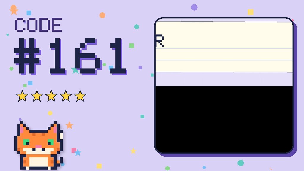 Secret Code 161 card