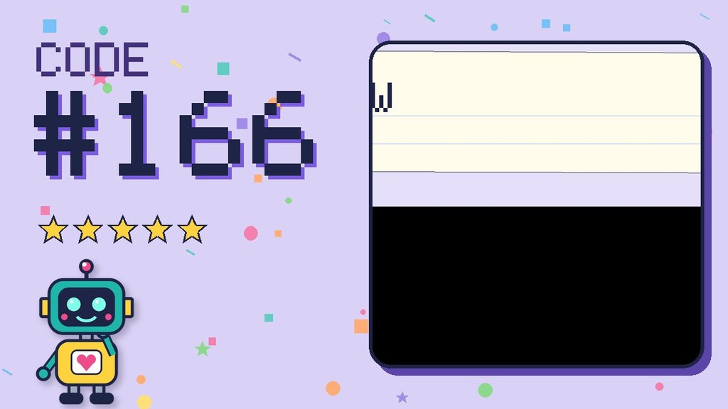 Secret Code #166