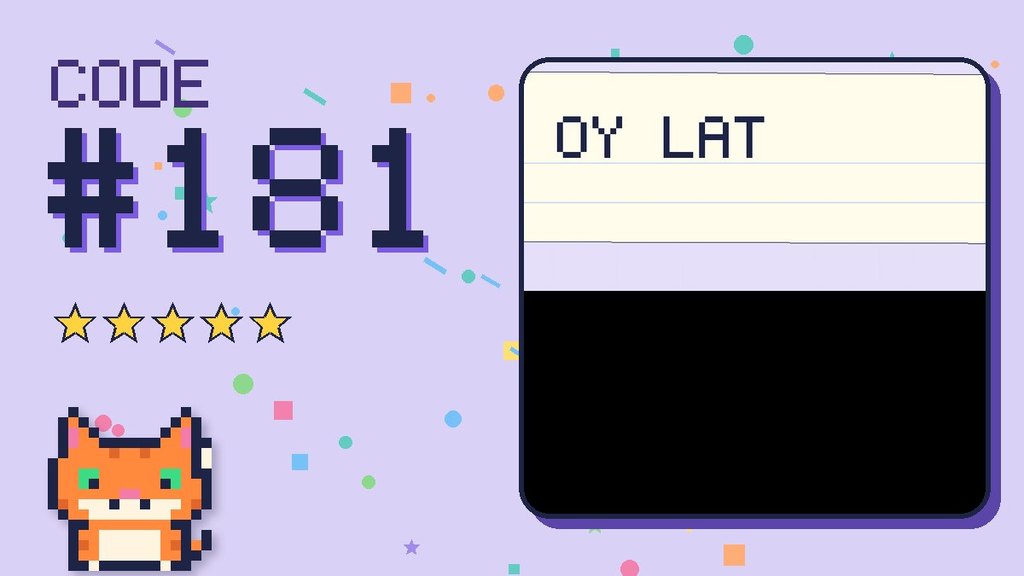 Secret Code #181