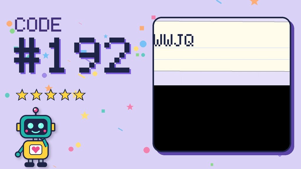 Secret Code #192