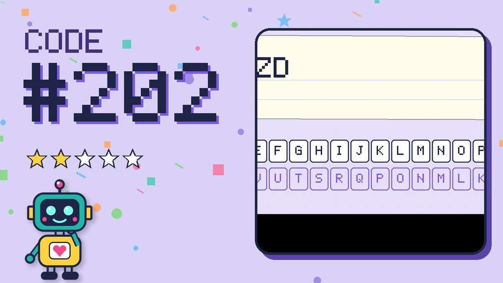 Secret Code 202 card
