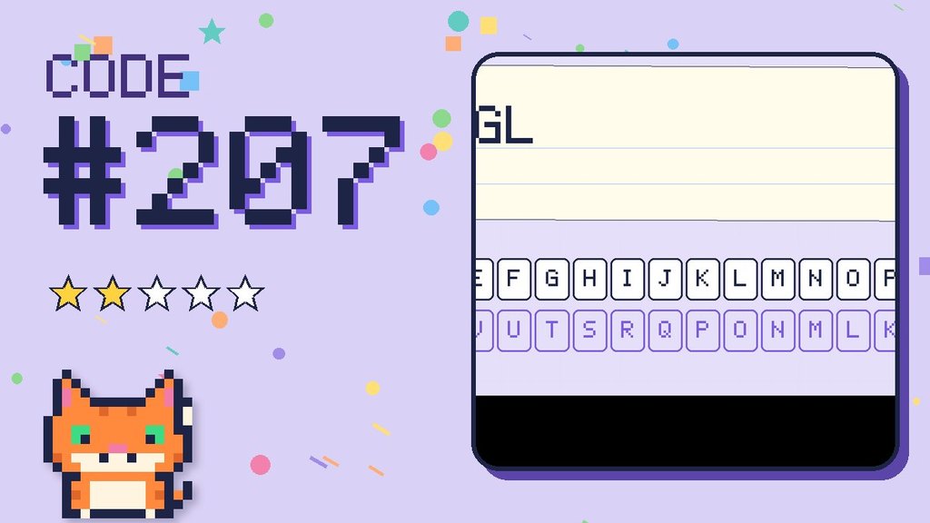 Secret Code 207 card