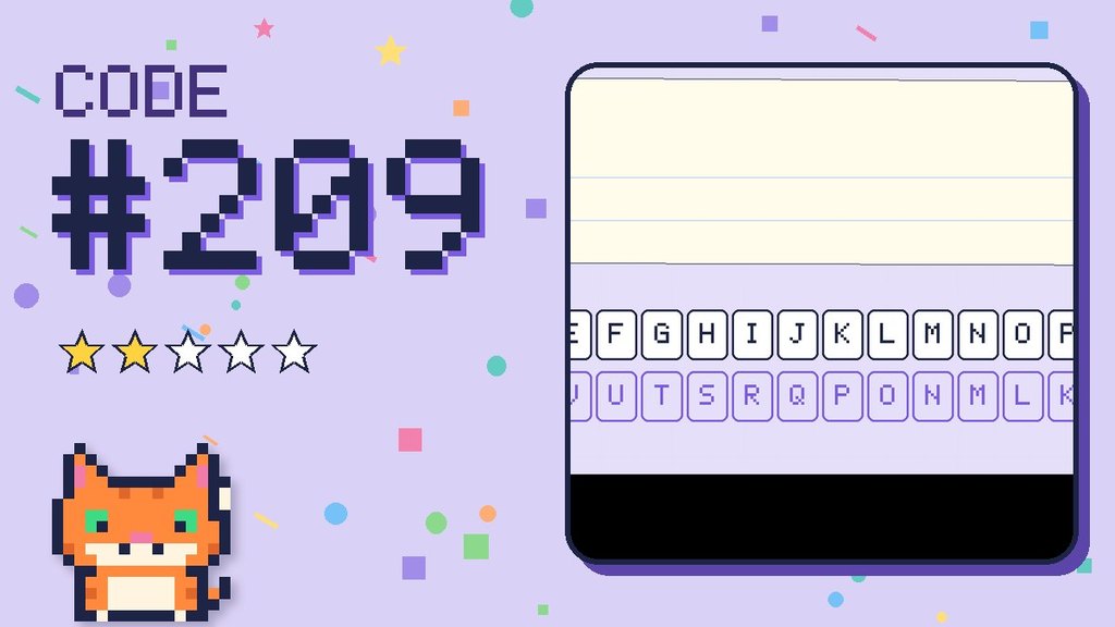 Secret Code 209 card