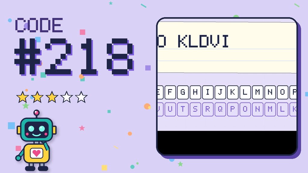 Secret Code #218
