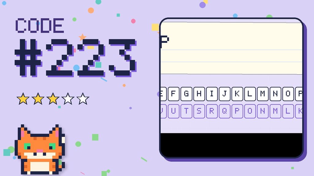Secret Code 223 card