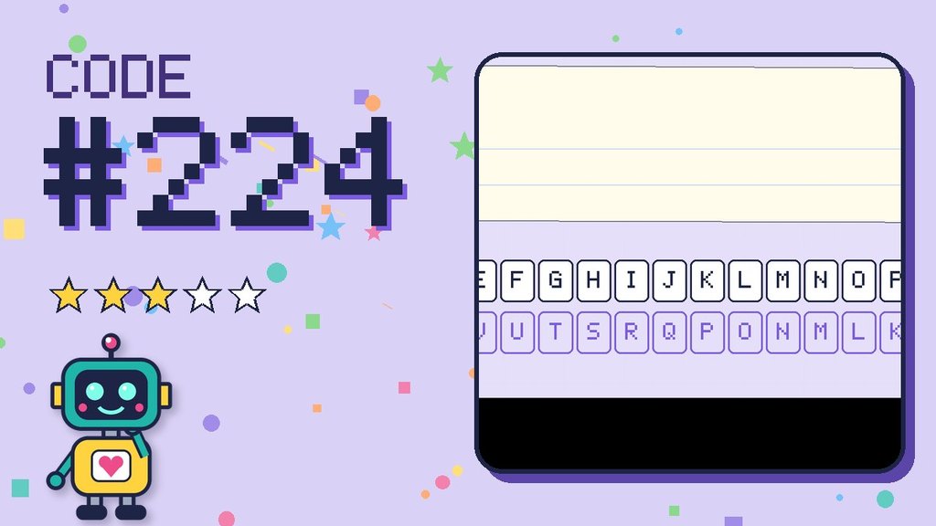 Secret Code 224 card