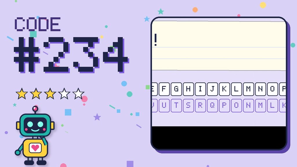 Secret Code #234