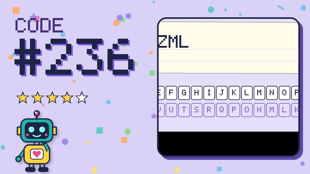 Secret Code 236 card