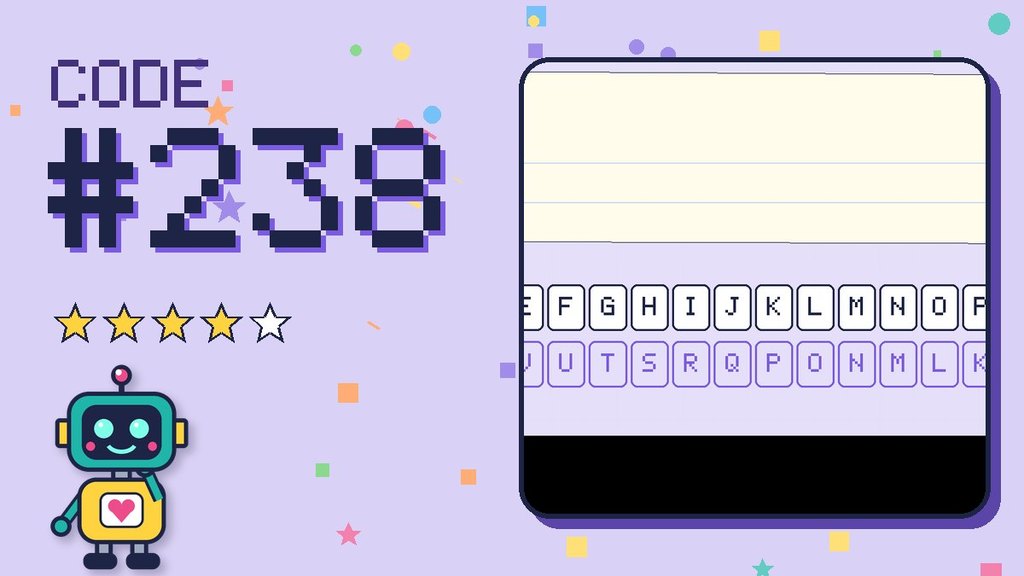Secret Code #238