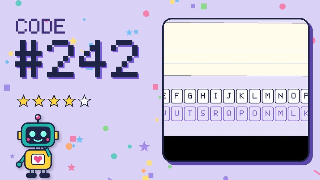 Secret Code 242 card