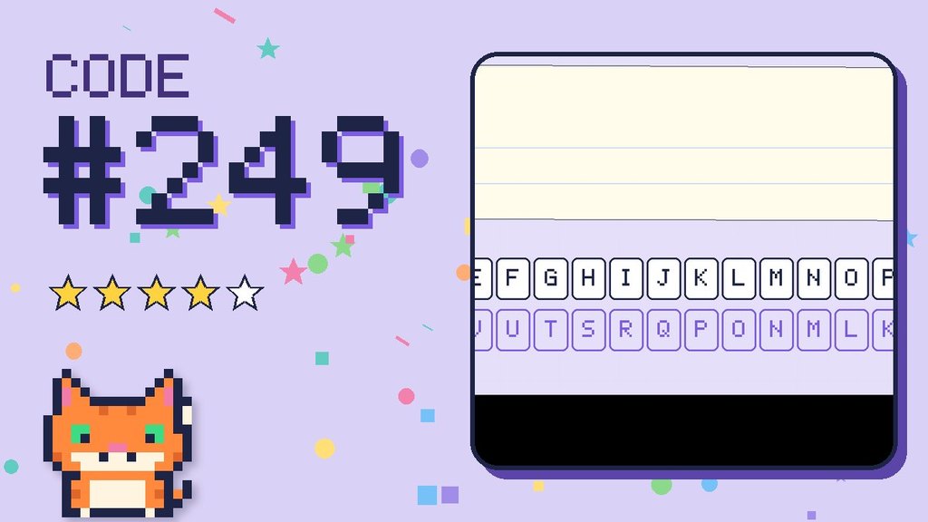 Secret Code 249 card