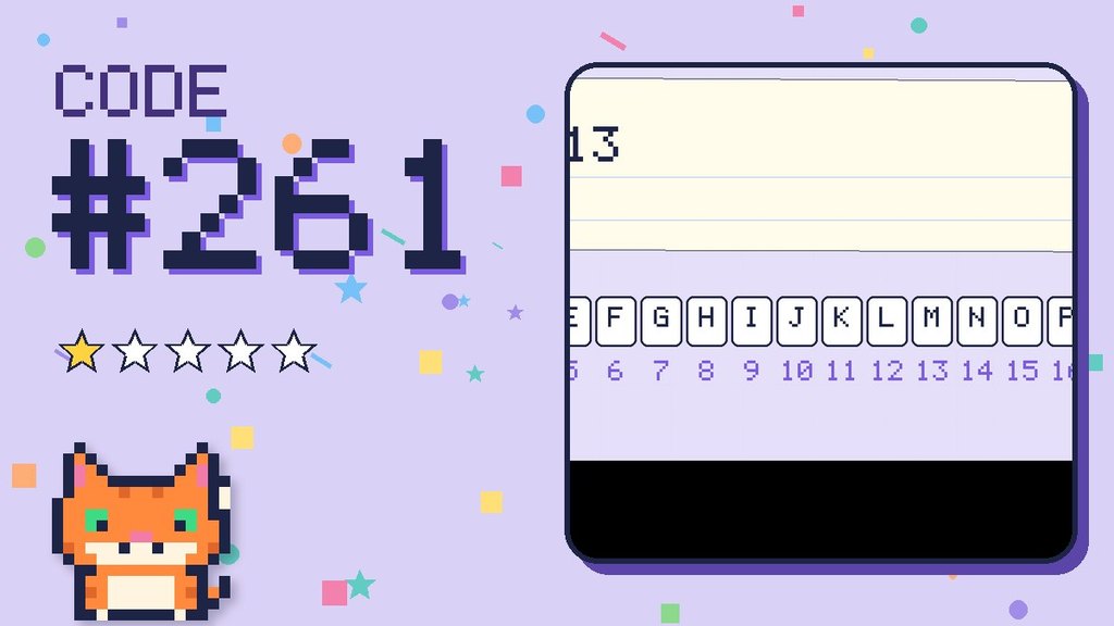 Secret Code #261