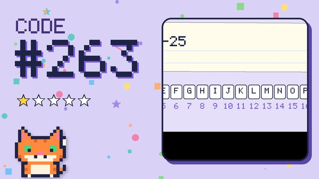 Secret Code #263