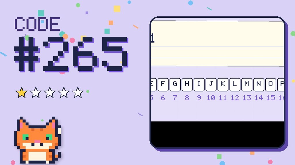 Secret Code #265