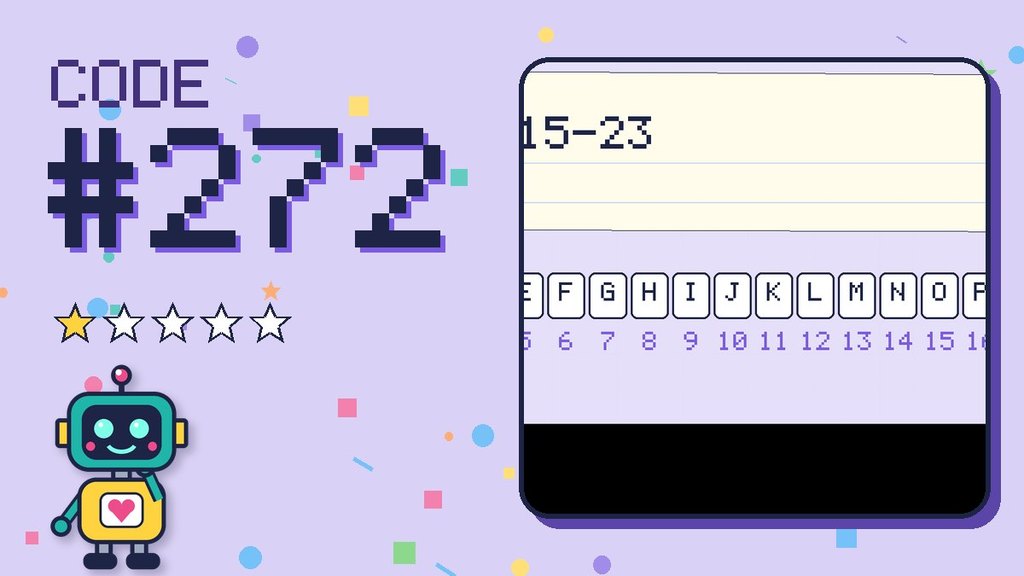 Secret Code #272