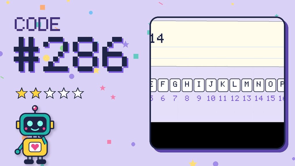 Secret Code #286