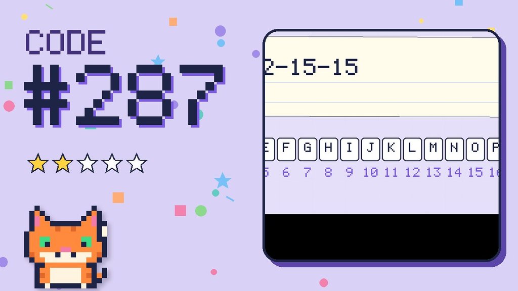 Secret Code #287