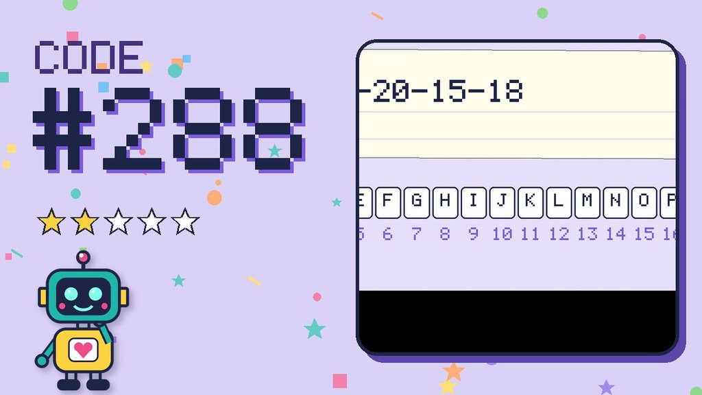 Secret Code #288
