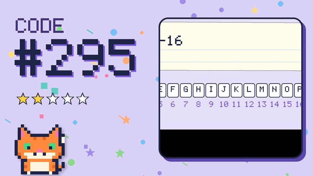 Secret Code #295
