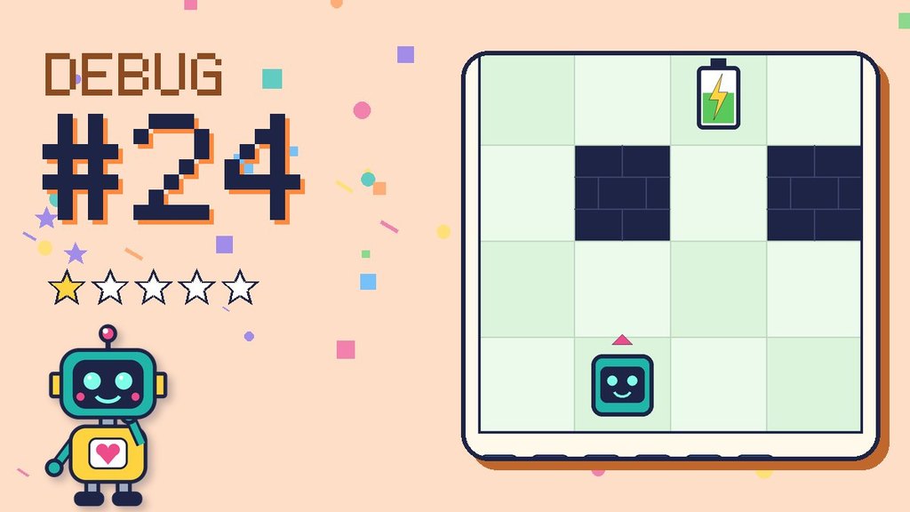 Debug the Robot 24 card