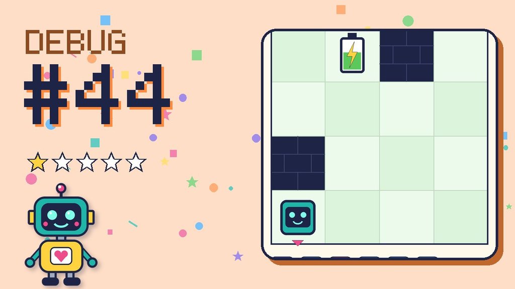 Debug the Robot 44 card