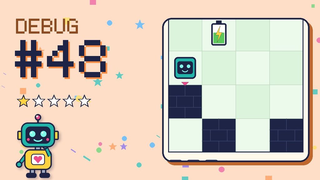 Debug the Robot 48 card