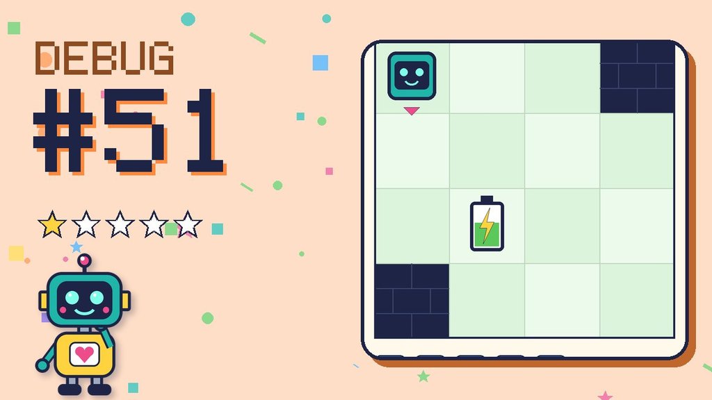 Debug the Robot 51 card