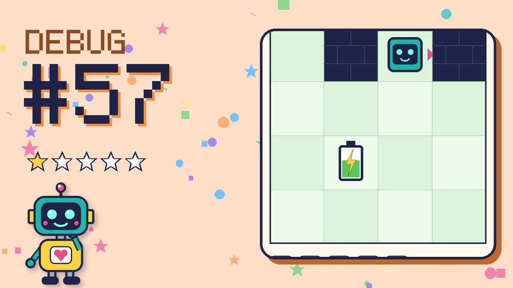 Debug the Robot 57 card