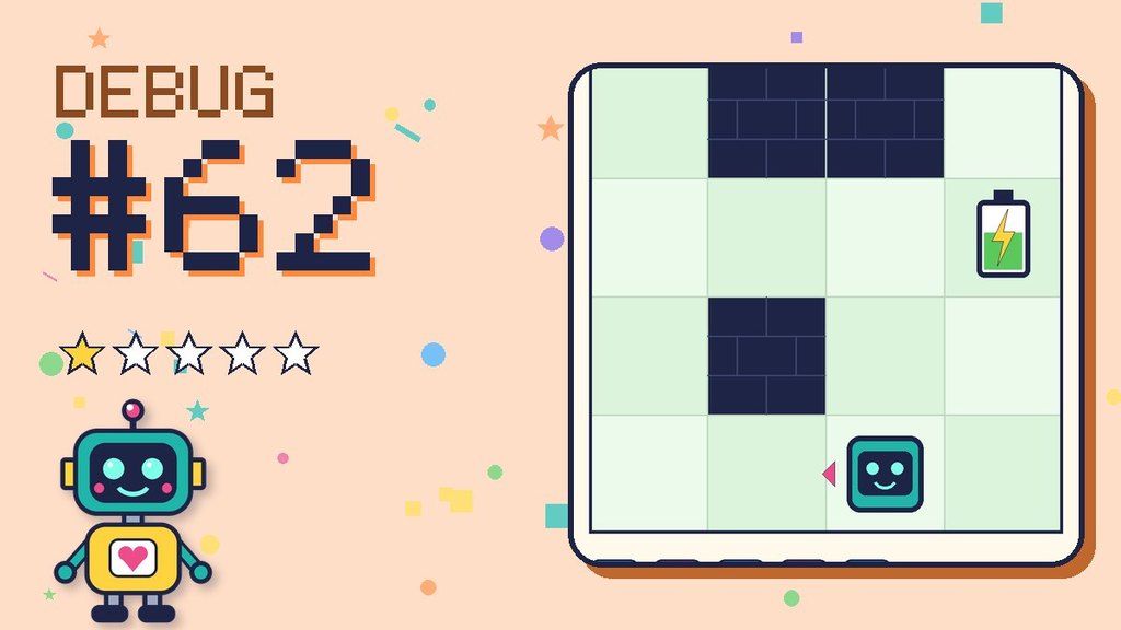 Debug the Robot 62 card
