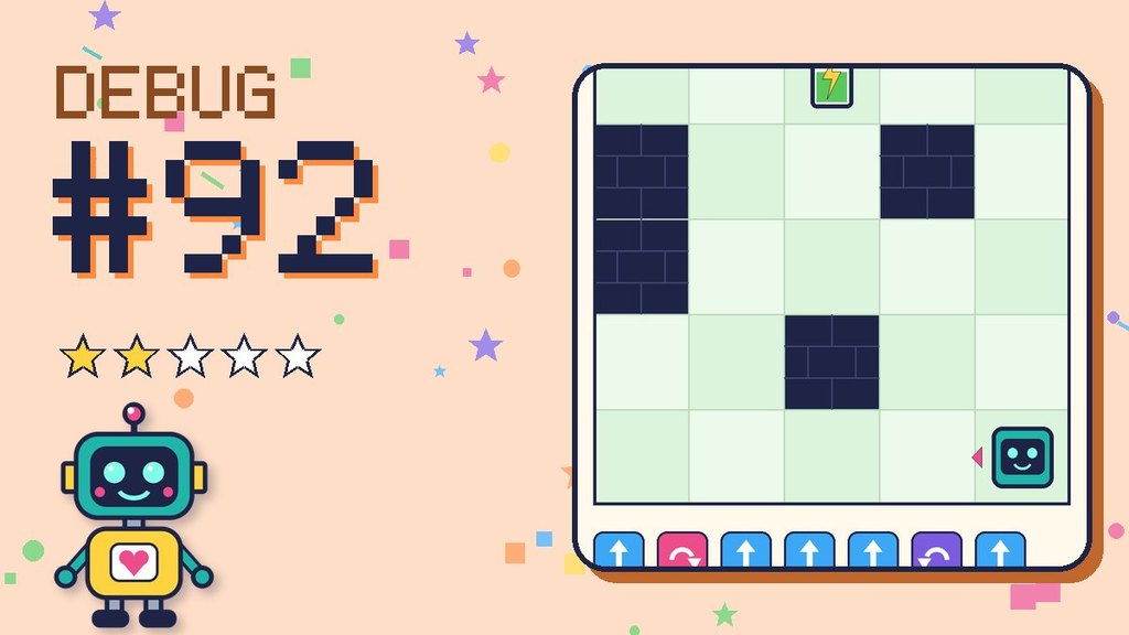 Debug the Robot 92 card
