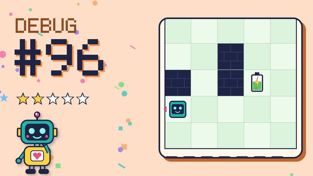 Debug the Robot 96 card