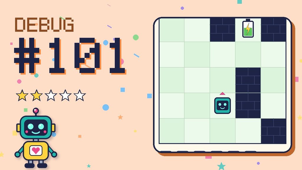 Debug the Robot 101 card