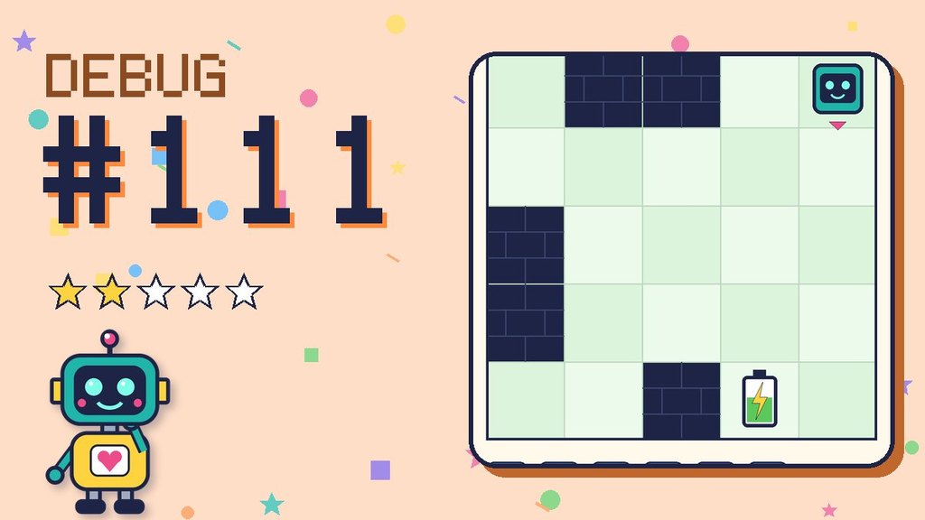 Debug the Robot 111 card