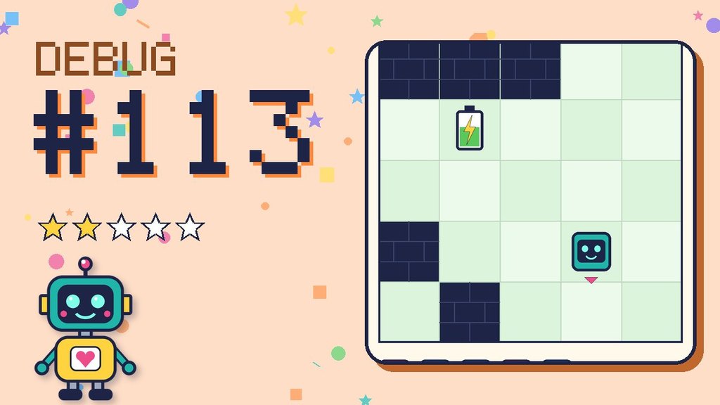 Debug the Robot 113 card