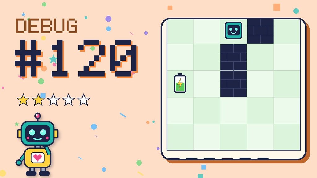 Debug the Robot 120 card