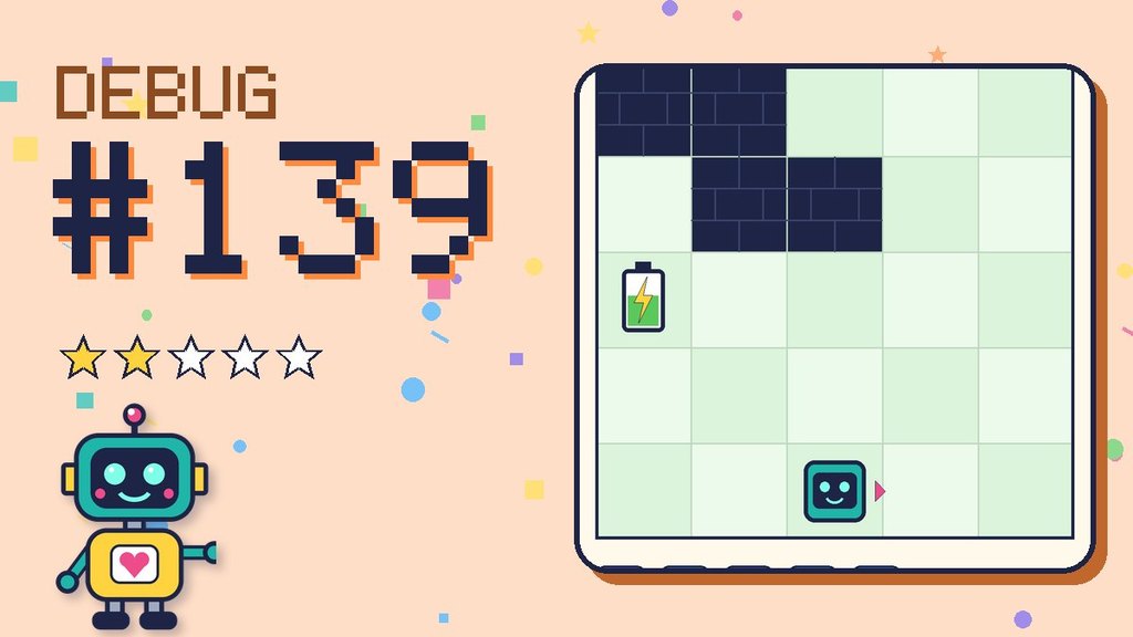 Debug the Robot 139 card