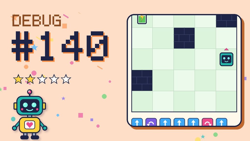 Debug the Robot 140 card
