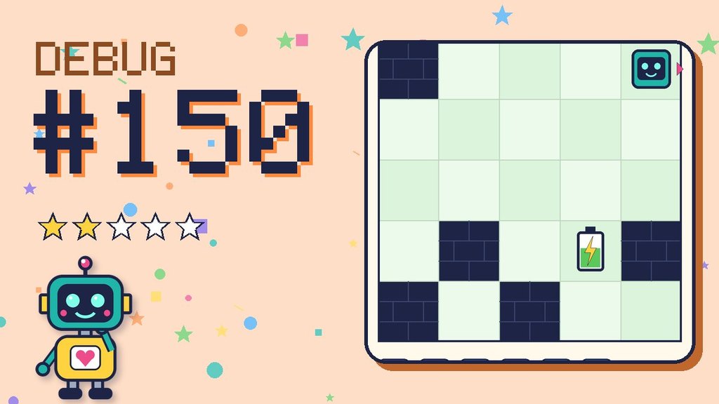 Debug the Robot 150 card