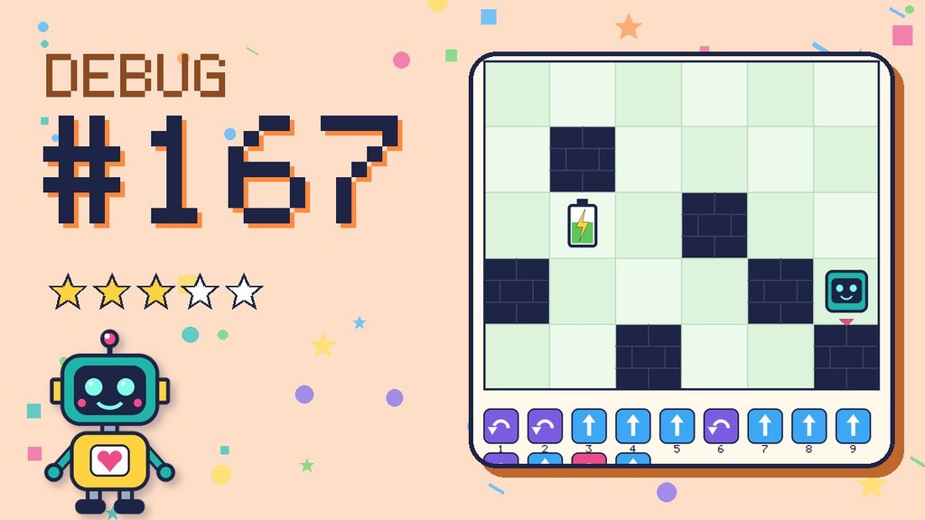Debug the Robot 167 card